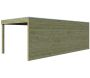 Abri de jardin traité 300 x 300 cm Qube - 5