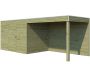Abri de jardin traité 300 x 210 cm Qube - GAS-0321