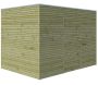 Abri de jardin traité 300 x 210 cm Qube