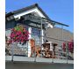 Abri terrasse auvent en aluminium et polycarbonate Vega - 6