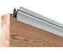Adaptateur pour clôture en bois 40 mm pour barette lumineuse 1.73 m - 