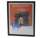 Affiche marathon de Paris 40x50 cm