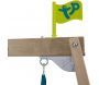 Aire de jeux en bois avec glissière et portique Castelwood - 1006