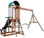 Aire de jeux avec toboggan et balançoires Wilderness Point - KID-0389
