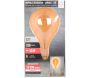 Ampoule goutte d'eau à led spirale ambrée 16 cm - THE HOME DECO LIGHT