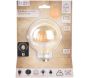 Ampoule ronde LED droit ambre12 cm - CMP-1789