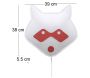 Applique animal masqué led - 6