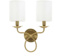 Applique murale double abat-jour Zagreb 35.5 x 17 x 43 cm - 74,90