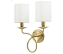 Applique murale double abat-jour Zagreb 35.5 x 17 x 43 cm