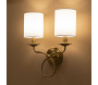 Applique murale double abat-jour Zagreb 35.5 x 17 x 43 cm - MAURO FERRETTI