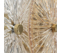 Applique murale en métal et verre Osaka 42 x 8 x 20 cm - 7