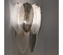 Applique murale en verre Leafy 24 x 15 x 29 cm - MAURO FERRETTI