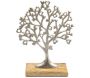 Arbre décoratif en aluminium et bois de manguier Arbre de vie