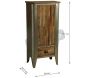 Armoire en bois et métal - AUB-3007