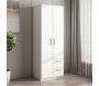 Armoire 2 portes, 2 tiroirs Merlin - 6