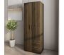 Armoire 2 portes, 2 tiroirs Merlin - 6