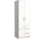 Armoire 2 portes, 2 tiroirs Merlin