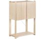 Armoire de rangement en pin massif Nova - 55,17