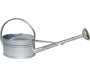Arrosoir bec long 5 litres avec pomme en acier galvanisé
