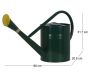 Arrosoir en métal vert 7 L - 8
