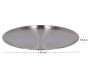 Assiette en acier inoxydable Patio - 7