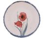Assiette en céramique Vintage flower 25 cm (Lot de 6) - 7