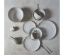Assiette en grès Vlora(Lot de 6) - 7