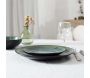 Assiette en grès vert Elia (Lot de 6) - 5