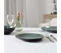 Assiette en grès vert Elia (Lot de 6) - THE HOME DECO FACTORY