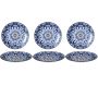 Assiette plate Jaipur (Lot de 6)