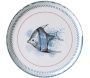 Assiette en porcelaine Marine (Lot de 6) - ASI-1268