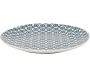 Assiette en porcelaine imprimée Cottage 25 cm (Lot de 6) - CMP-3328