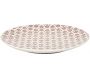 Assiette en porcelaine imprimée Cottage 25 cm (Lot de 6) - CMP-3326