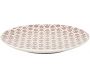 Assiette en porcelaine imprimée Cottage 25 cm (Lot de 6) - CMP-3326