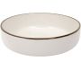 Assiettes blanches liseré doré Pur (Lot de 6) - CMP-3843