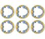 Assiettes en céramique Limoncello (Lot de 6)