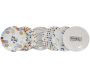 Assiettes à dessert en porcelaine Enjoy (Lot de 6)