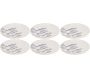 Vaisselle en porcelaine blanche Banc de Poissons