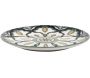 Assiettes en porcelaine décorée Mandala (Lot de 6) - CMP-3857
