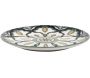 Assiettes en porcelaine décorée Mandala (Lot de 6) - CMP-3857