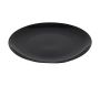 Assiettes en porcelaine noire (lot de 6) - AUB-6240