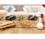 Assiettes en porcelaine noire (lot de 6) - 6