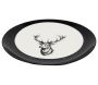 Assiettes en porcelaine noire (lot de 6) - 44,90