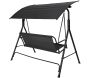 Balancelle en métal toile orientable Samiel 170 x 110 x 153 cm - 6
