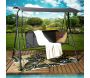 Balancelle en métal toile orientable Samiel 170 x 110 x 153 cm - 7