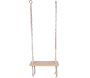Balançoire en macramé et bois Natural