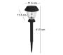 Balise solaire 41,5 cm Triton 365 (Lot de 4) - 5