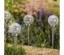 Balise solaire en inox et verre Majestic - SMART GARDEN PRODUCTS