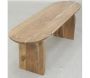 Banc en acacia naturel - 279