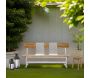 Banc en acier et acacia Lie - VENTURE HOME